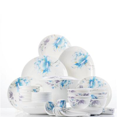 欧美欧美的大鸡巴操嫩逼嫩逼48头聆听花开骨瓷礼品餐具套装